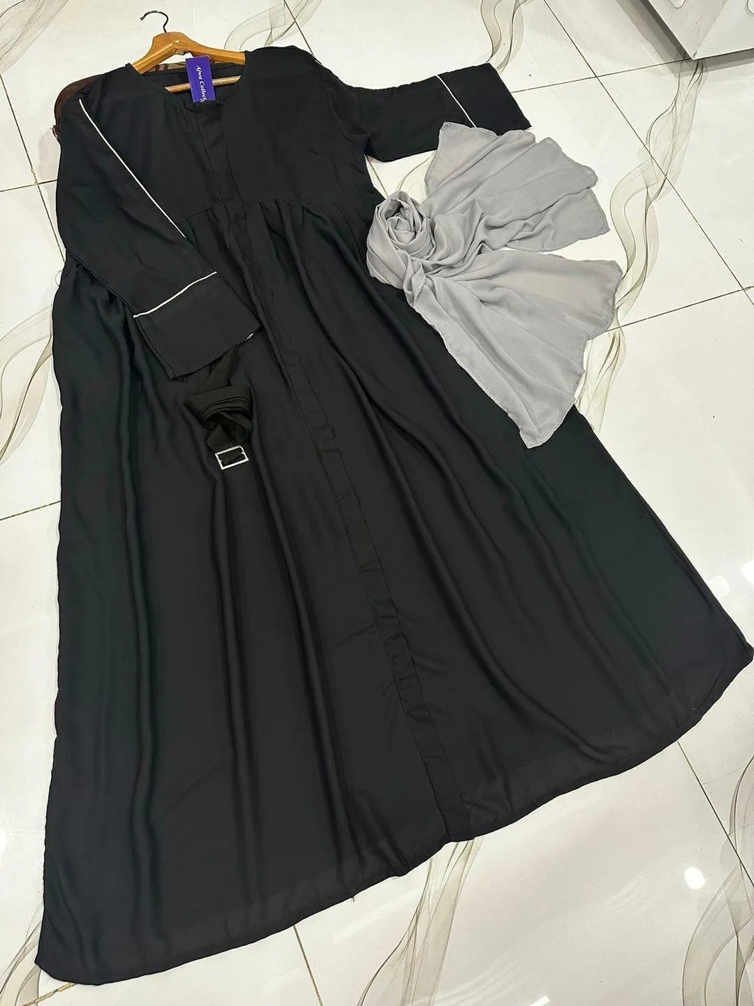 Georgette Plain Classic Abaya