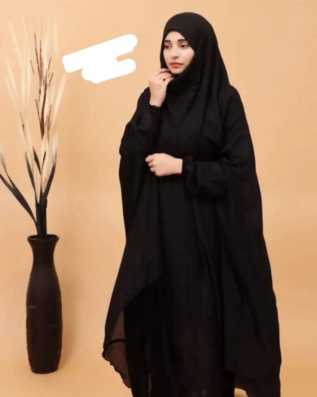 1 Pc Lawn Plain Namaz Chador