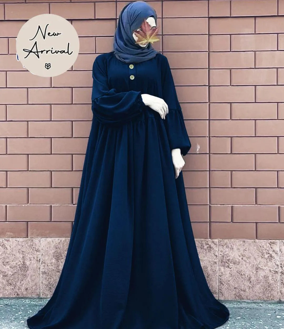 Georgette Plain Classic Abaya