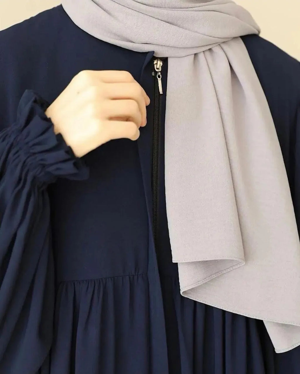Georgette Plain Classic Abaya