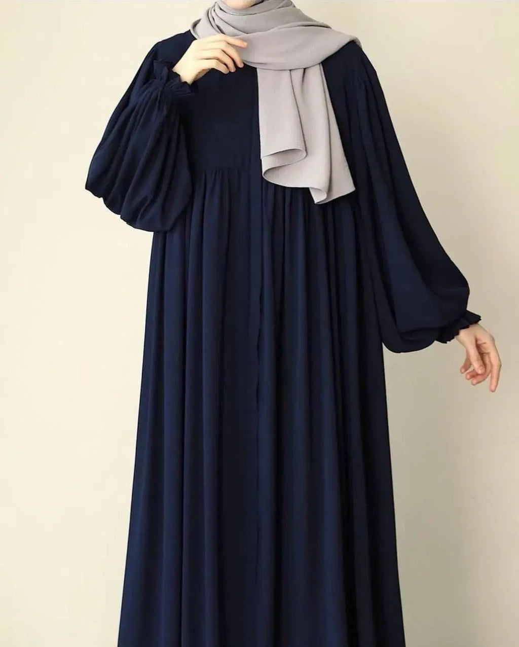 Georgette Plain Classic Abaya