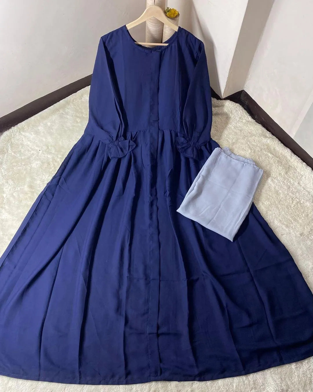 Georgette Plain Classic Abaya